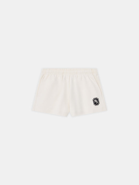 Ma Chateau Sweatshort - Alabaster | Amiri Online