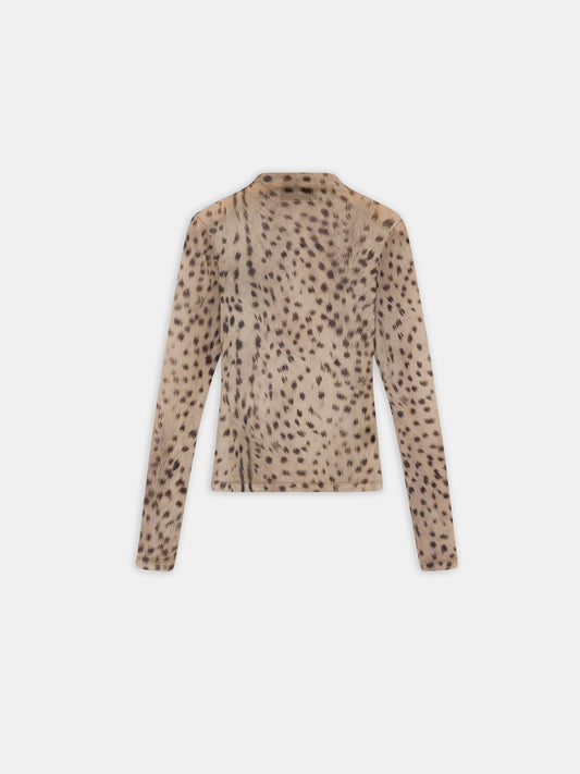 Deer Long Sleeve Top - Dark Brown | Amiri Value