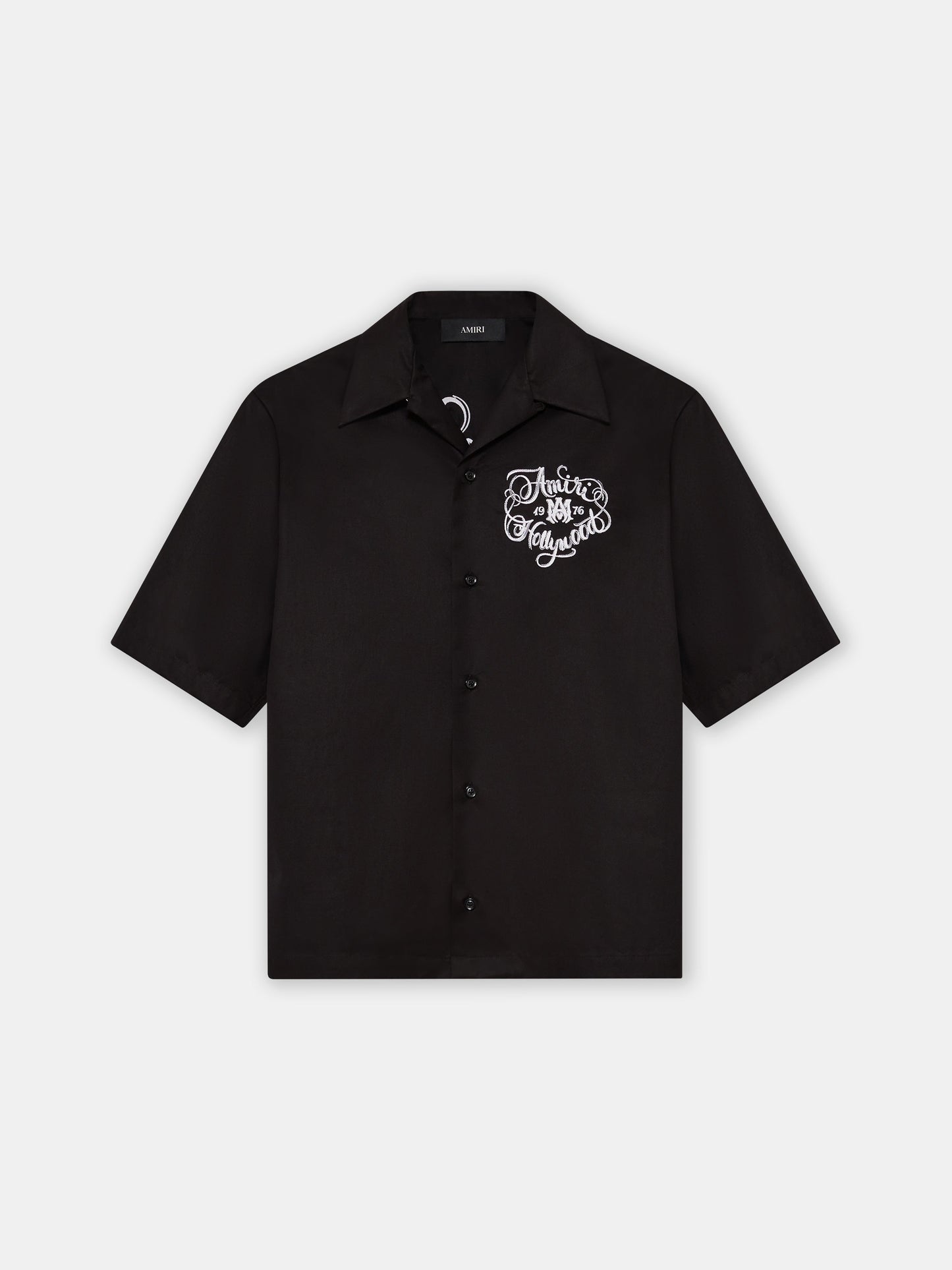 Amiri Hollywood Camp Shirt - Black | Amiri Special Offer