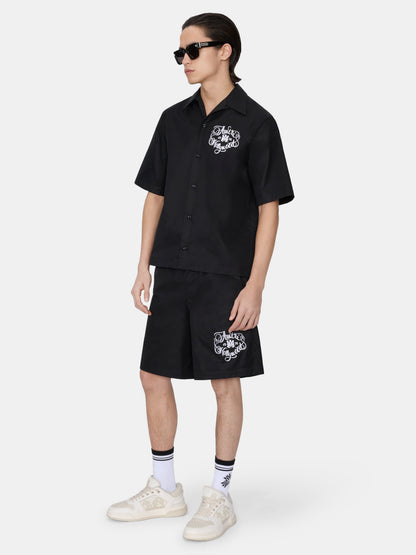 Amiri Hollywood Camp Shirt - Black | Amiri Special Offer