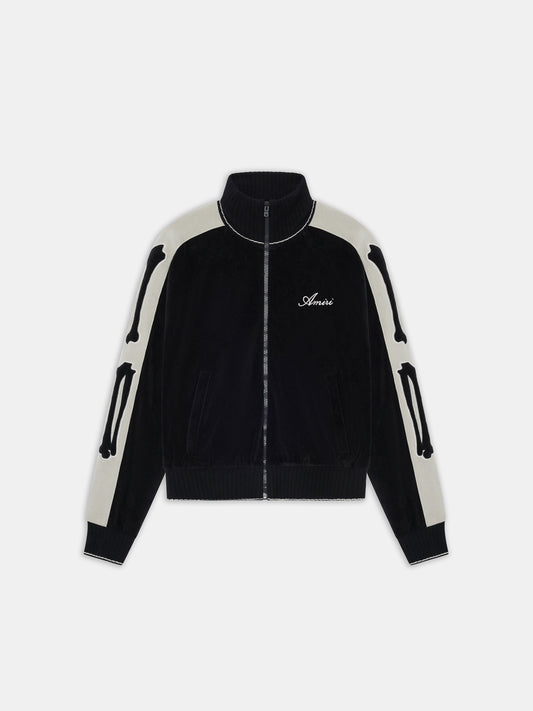 Bones Track Jacket - Black | Amiri Sale