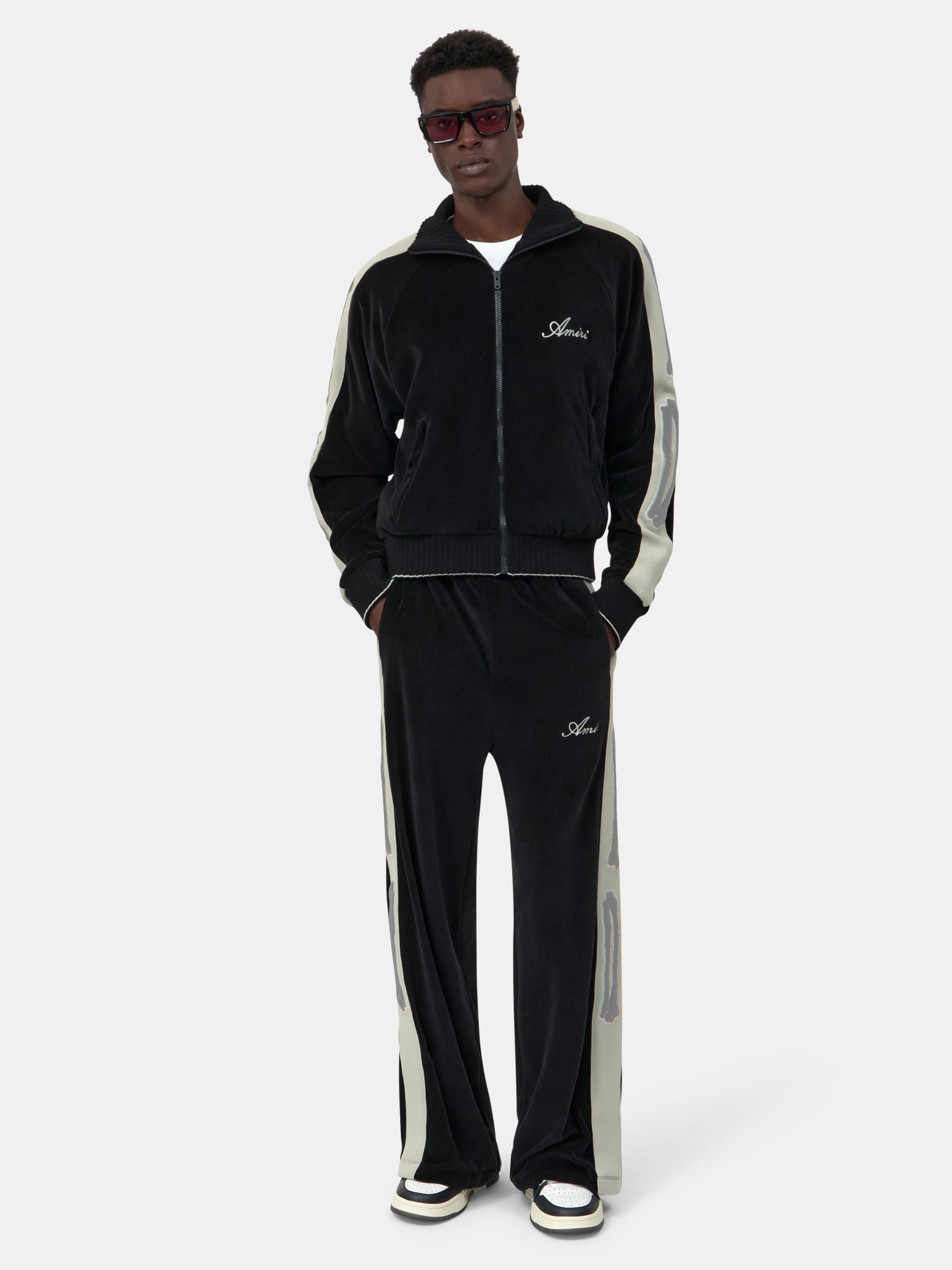 Bones Track Jacket - Black | Amiri Sale