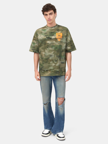 Amiri Eagle Oversized Tee - Camo | Amiri Online