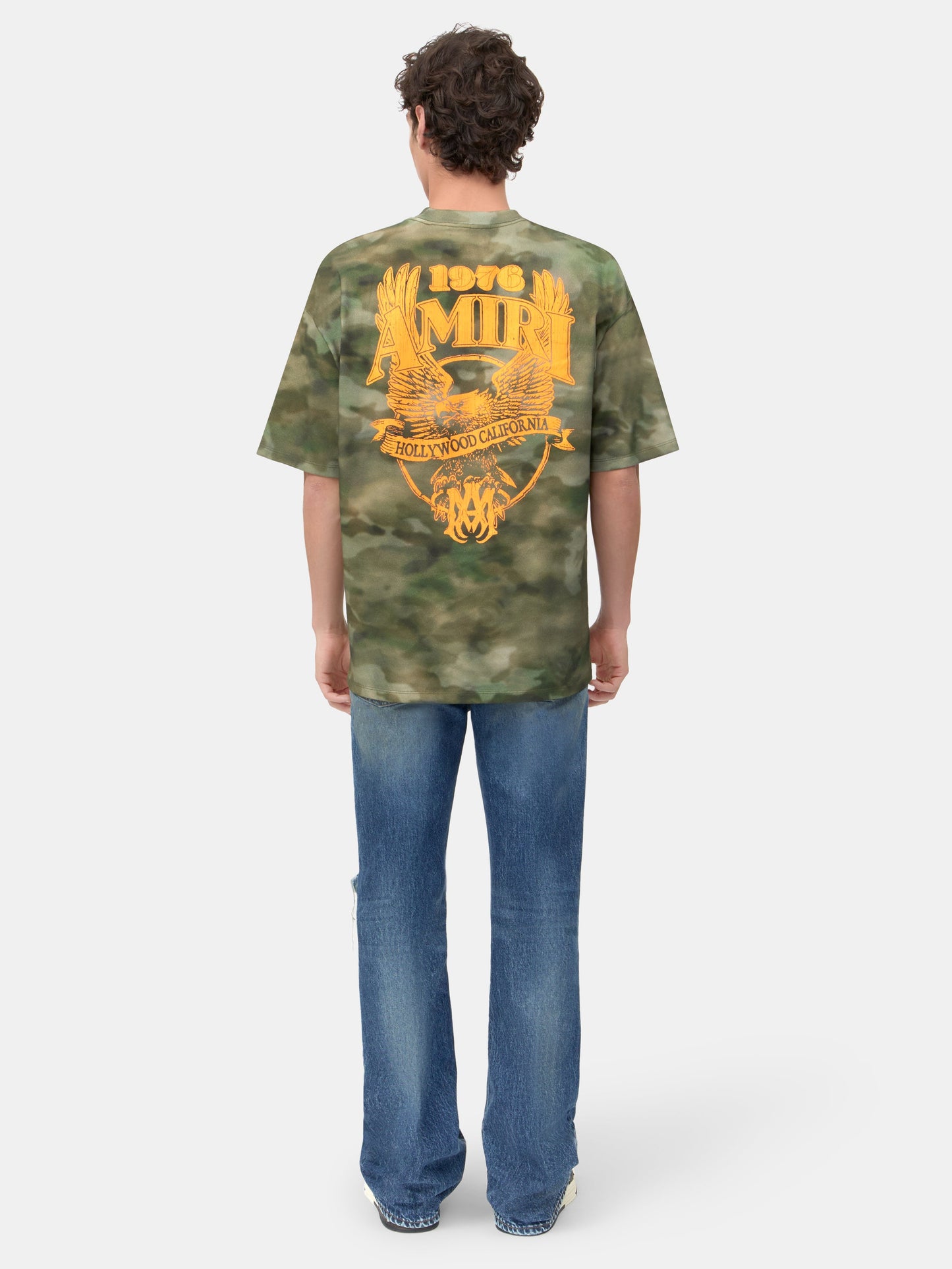 Amiri Eagle Oversized Tee - Camo | Amiri Online