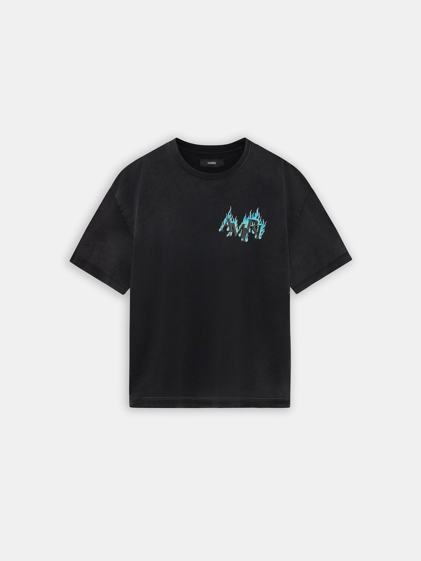 Crystal Amiri Flames Oversized Tee - Black | Amiri Popular Choice