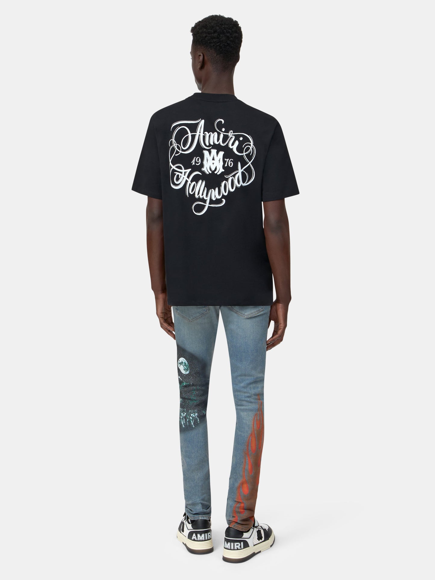 Amiri Hollywood Tee - Black | Amiri Great Deal