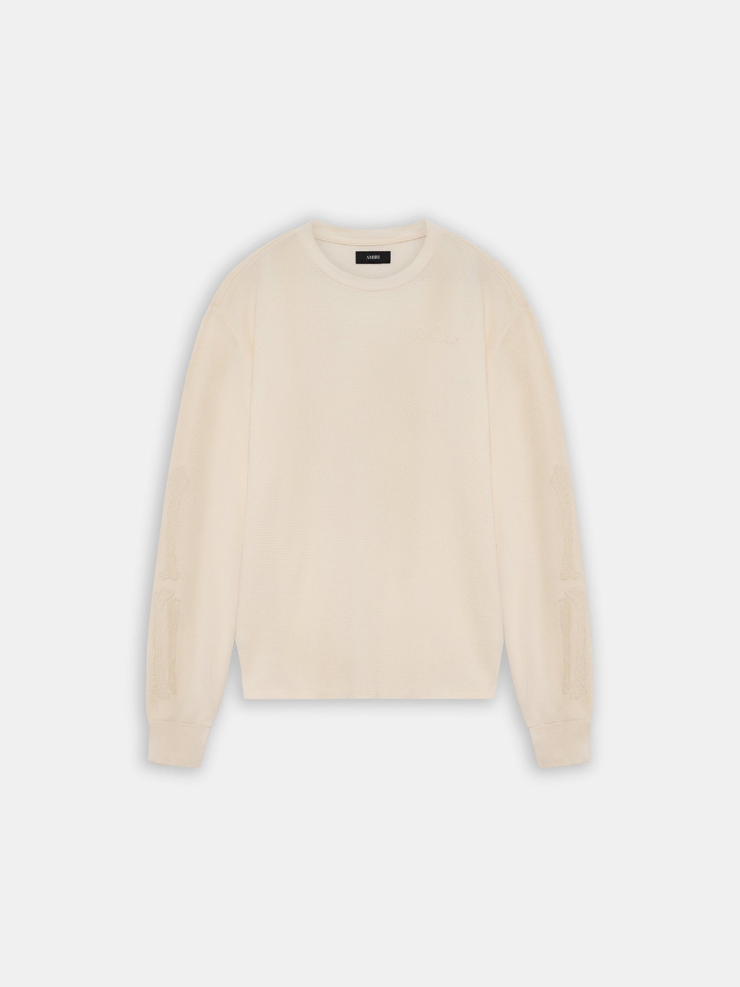 Bones Long Sleeve Tee - Ivory | Amiri Featured