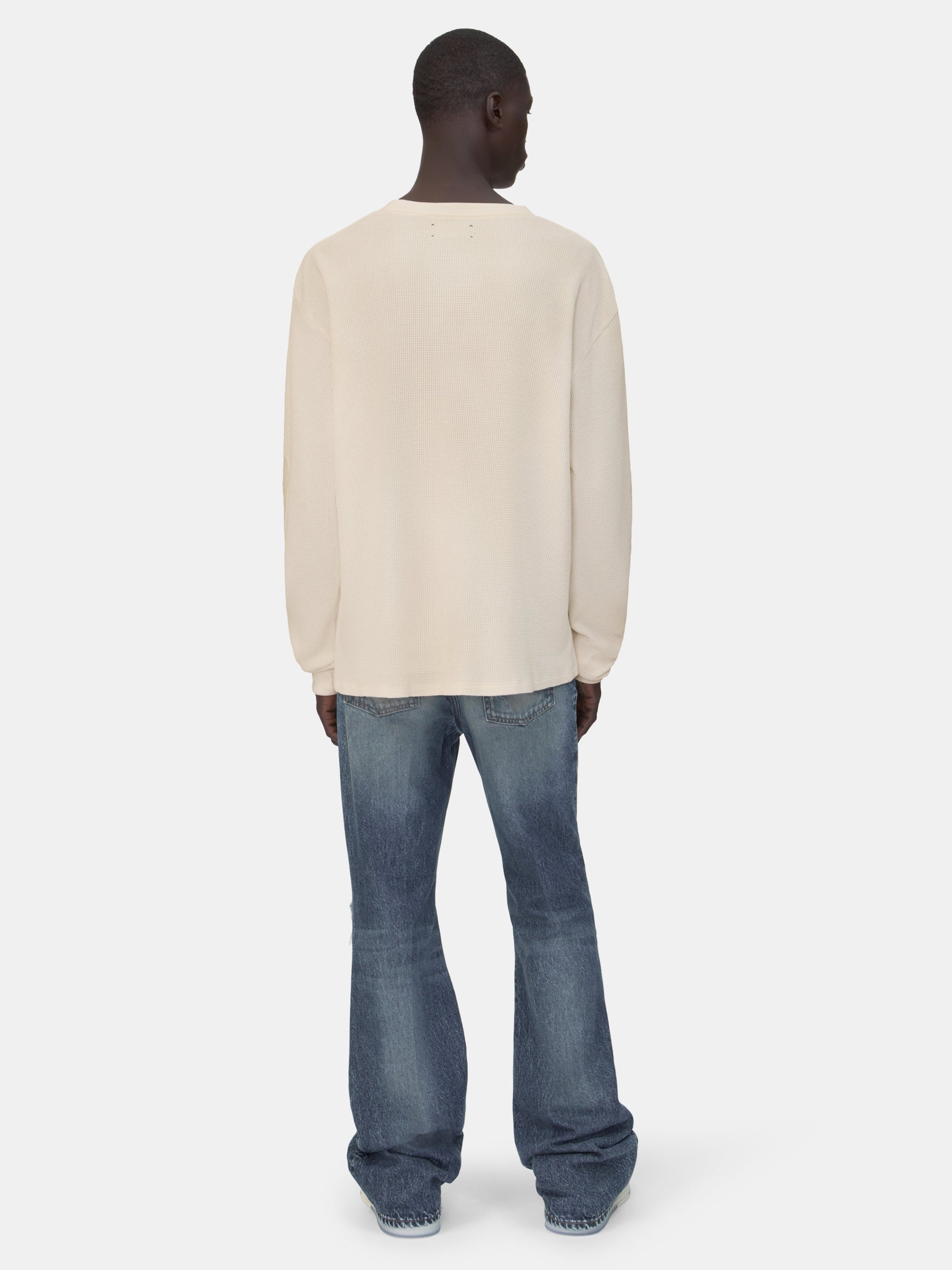 Bones Long Sleeve Tee - Ivory | Amiri Featured