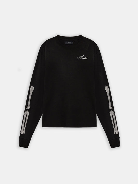 Bones Long Sleeve Tee - Black | Amiri Popular Choice