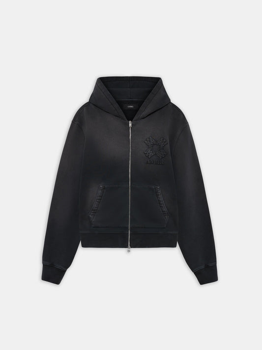 Ma Quad Zip Hoodie - Black | Amiri Best Seller