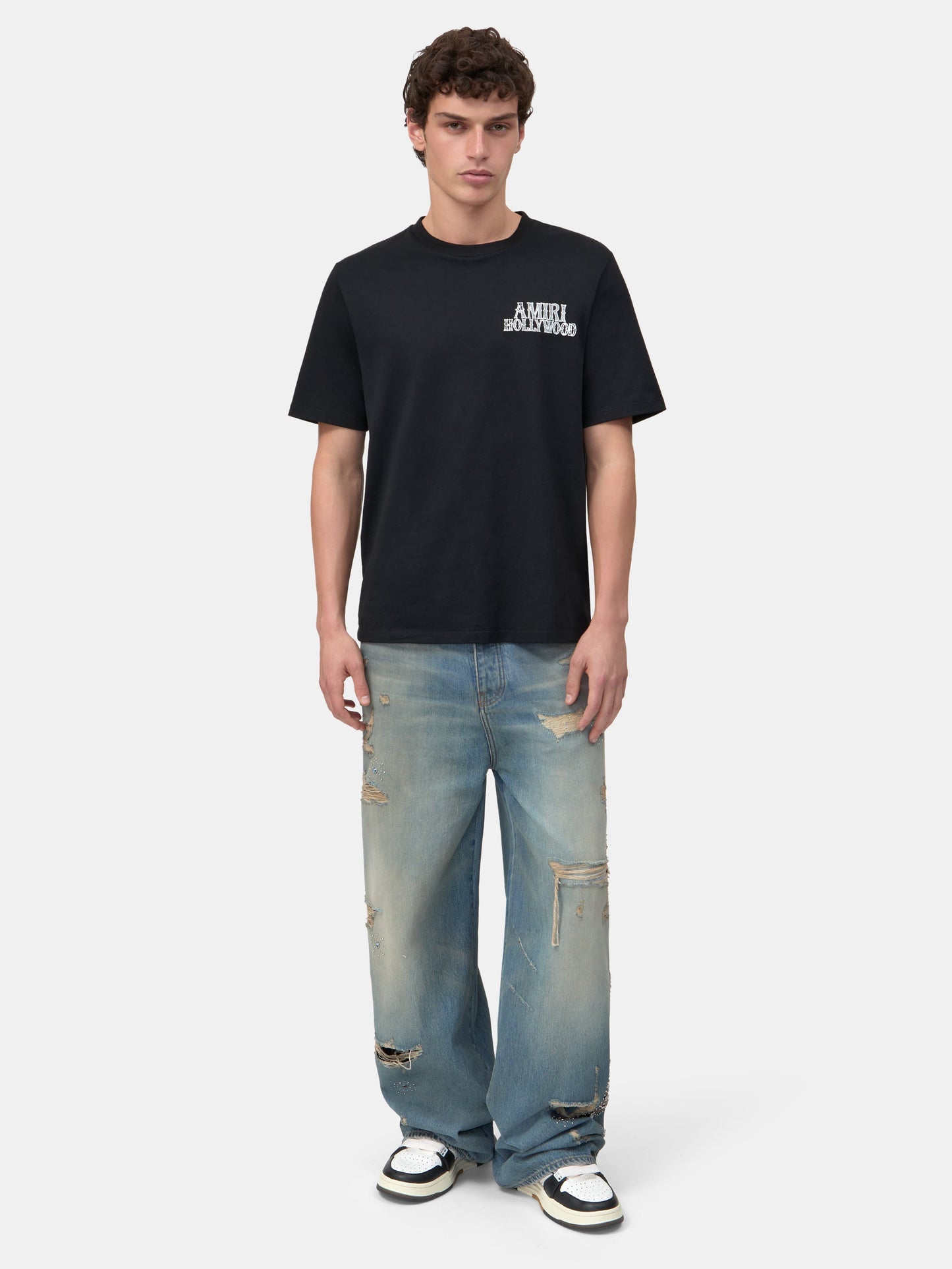 Amiri Hollywood City Tee - Black | Amiri Online