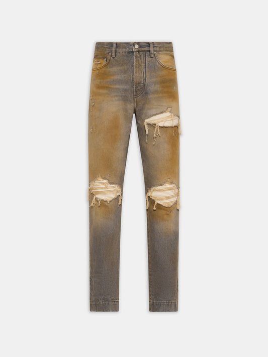 Mx1 Straight Flare Jean - Rust Indigo | Amiri Budget Friendly