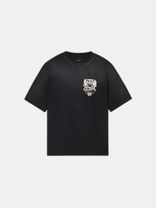 Amiri Eagle Oversized Tee - Black | Amiri Best Seller