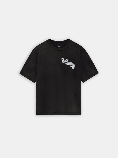 Amiri Domino Tee - Black | Amiri Online