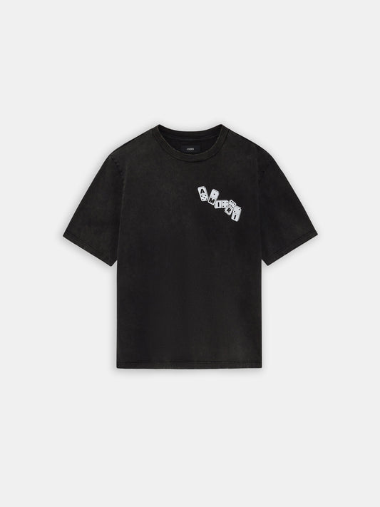 Amiri Domino Tee - Black | Amiri Online