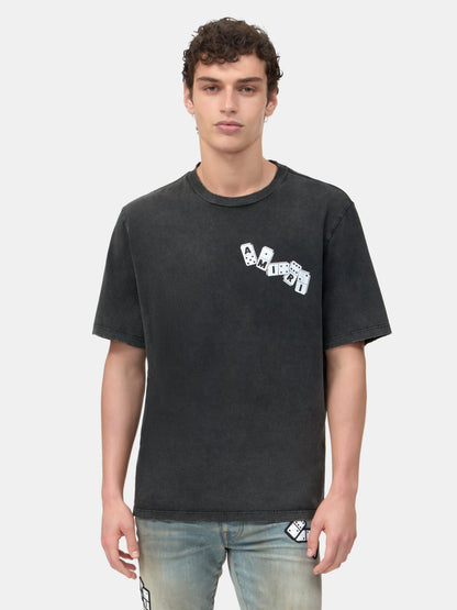 Amiri Domino Tee - Black | Amiri Online