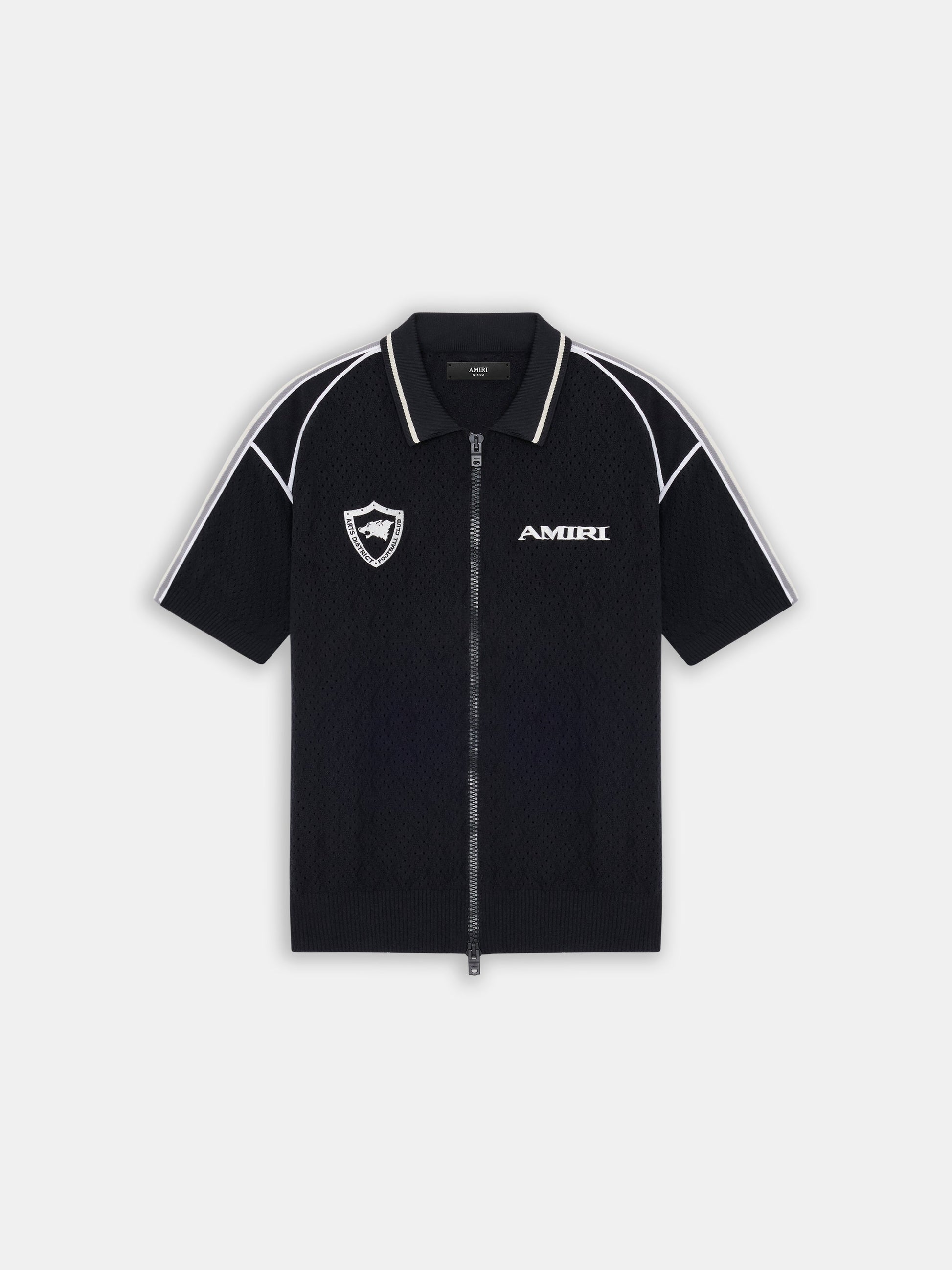 Amiri Sport Zip Shirt - Black | Amiri Value