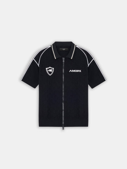 Amiri Sport Zip Shirt - Black | Amiri Value