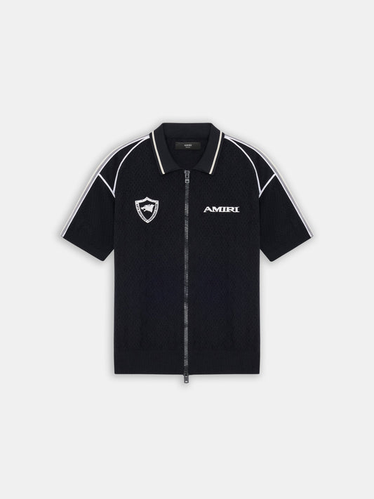 Amiri Sport Zip Shirt - Black | Amiri Value