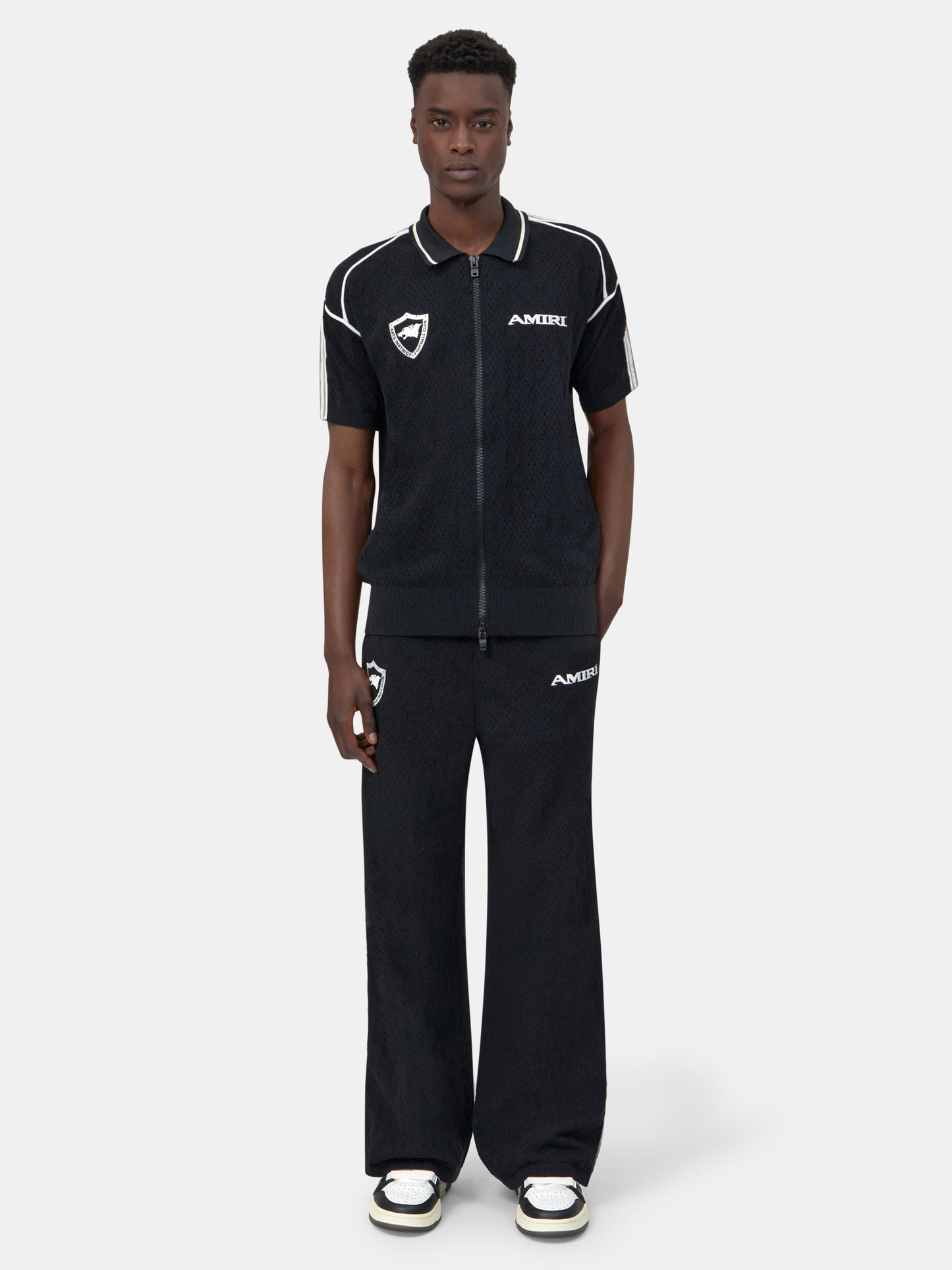 Amiri Sport Zip Shirt - Black | Amiri Value