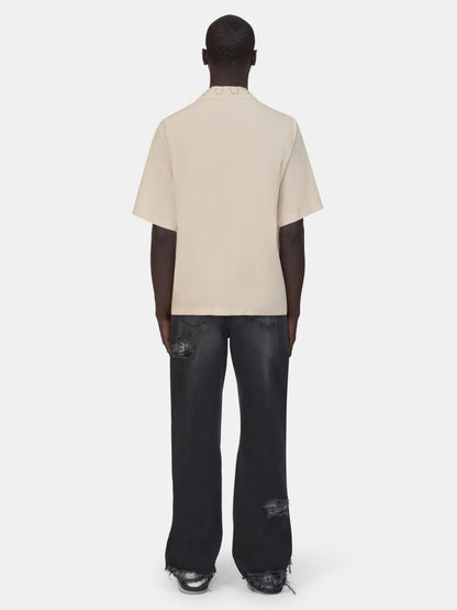 Amiri Stud Camp Shirt - Ivory | Amiri Affordable