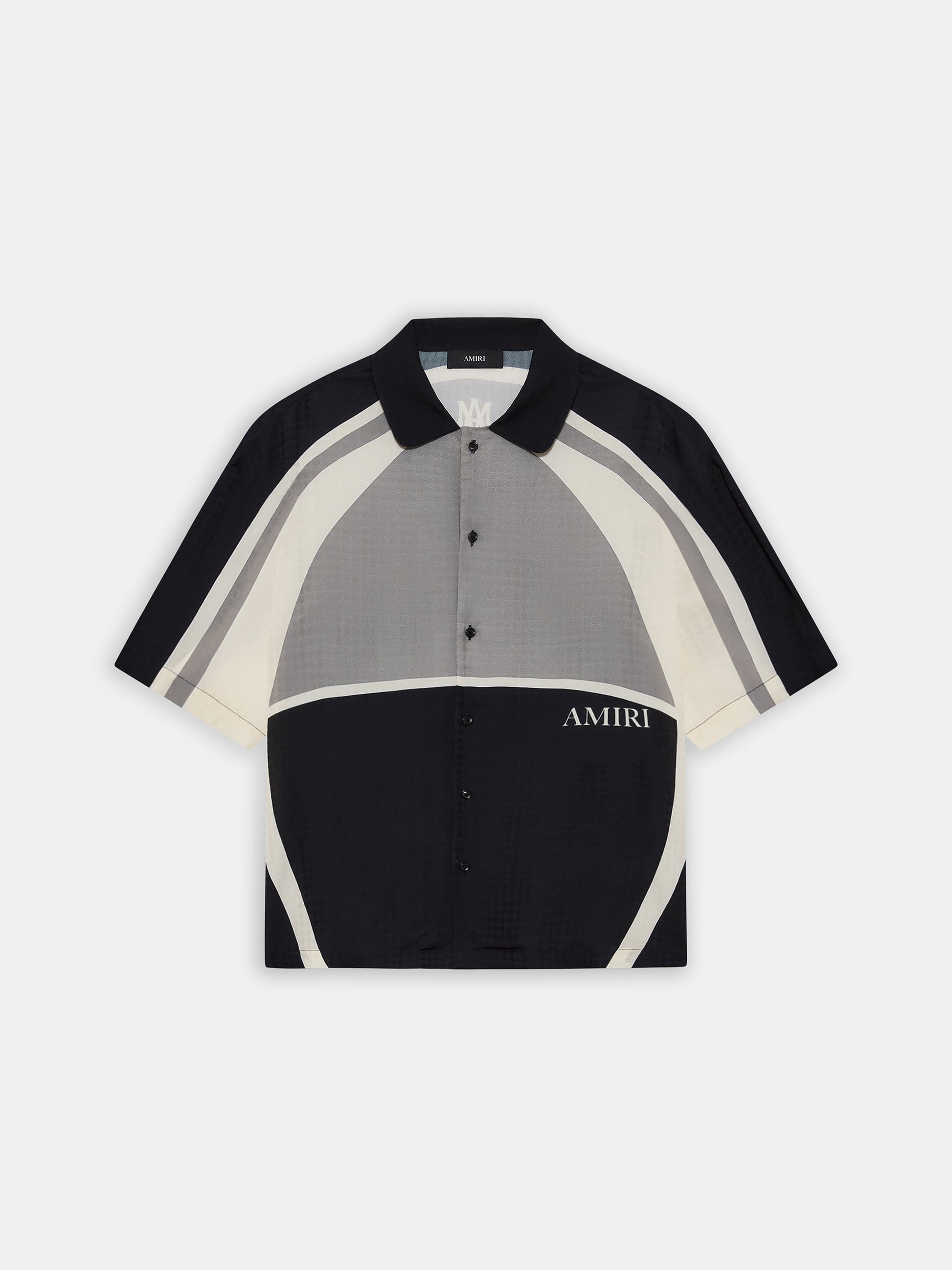 Ma Quad Panel Oversized Camp Shirt - Black | Amiri Featured