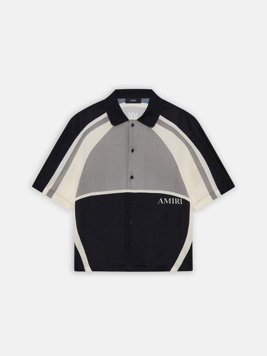 Ma Quad Panel Oversized Camp Shirt - Black | Amiri Featured