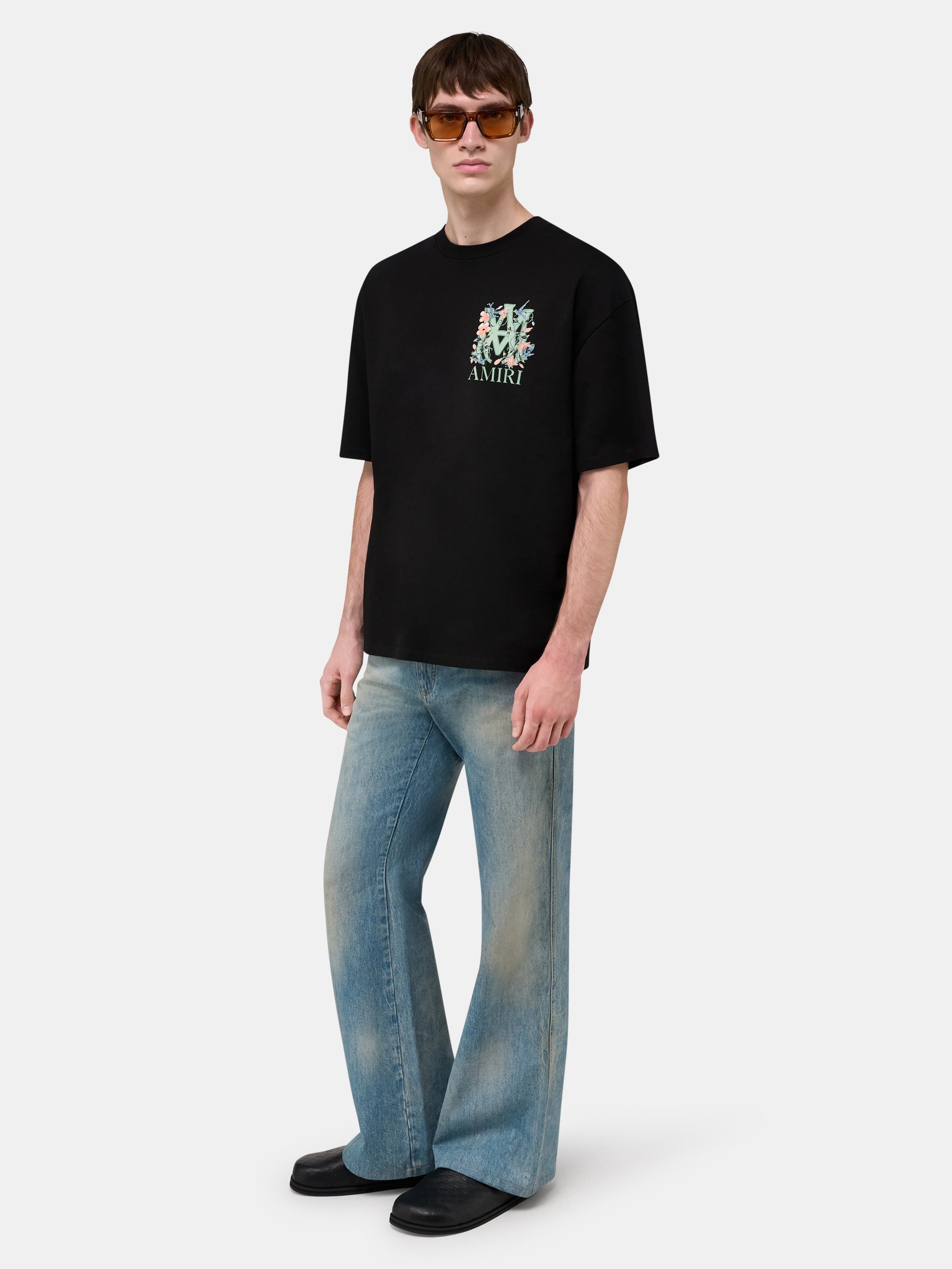 Ma Floral Oversized Tee - Black | Amiri Popular Choice