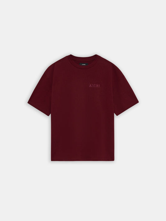 Amiri Oversized Tee - Aged Port | Amiri Online