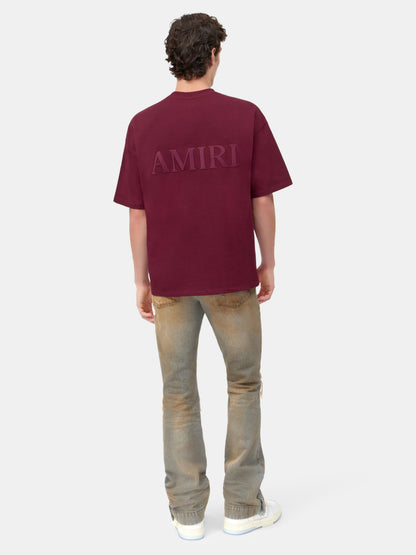 Amiri Oversized Tee - Aged Port | Amiri Online