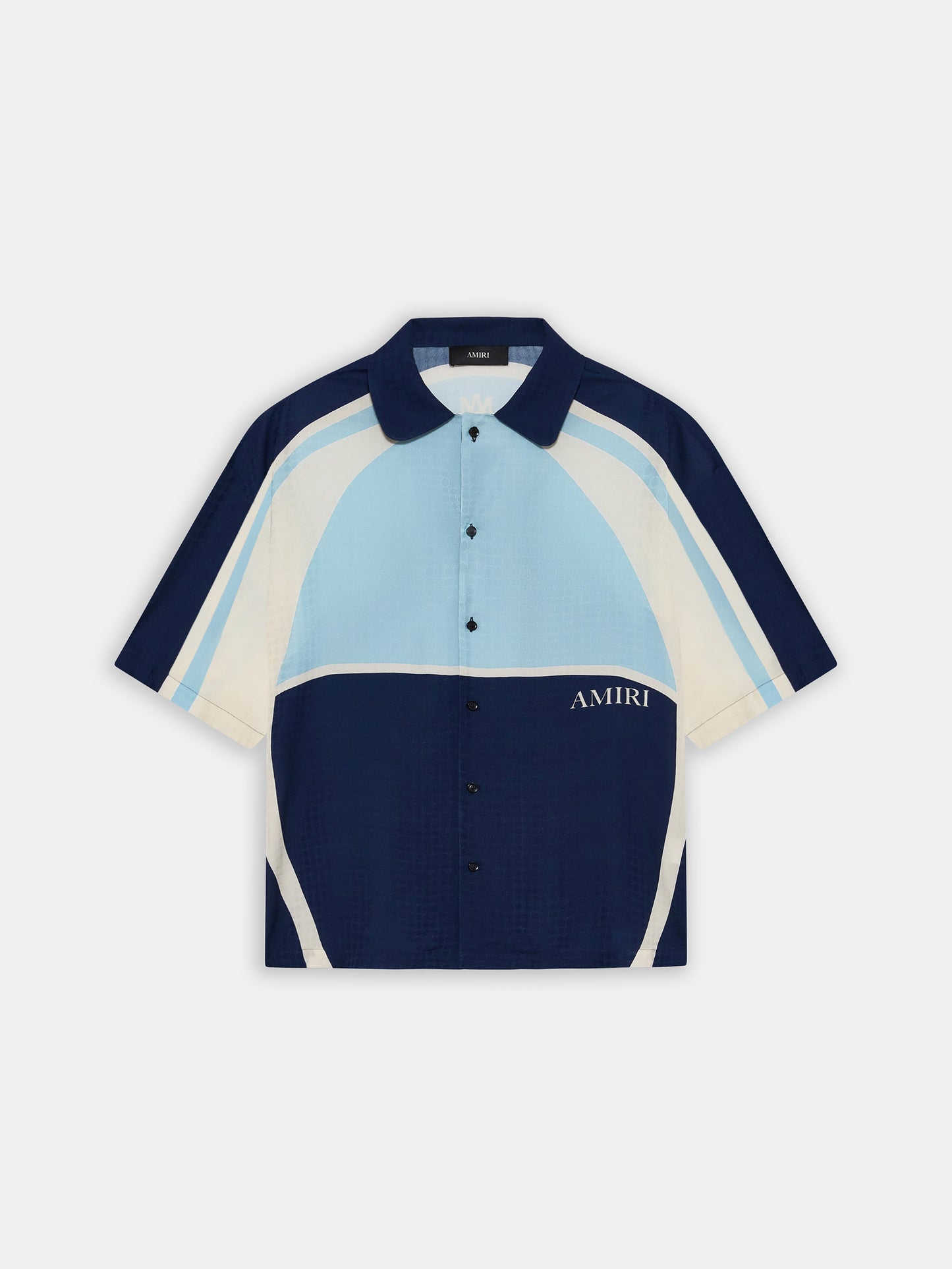 Ma Quad Panel Oversized Camp Shirt - Midnight Blue | Amiri Value
