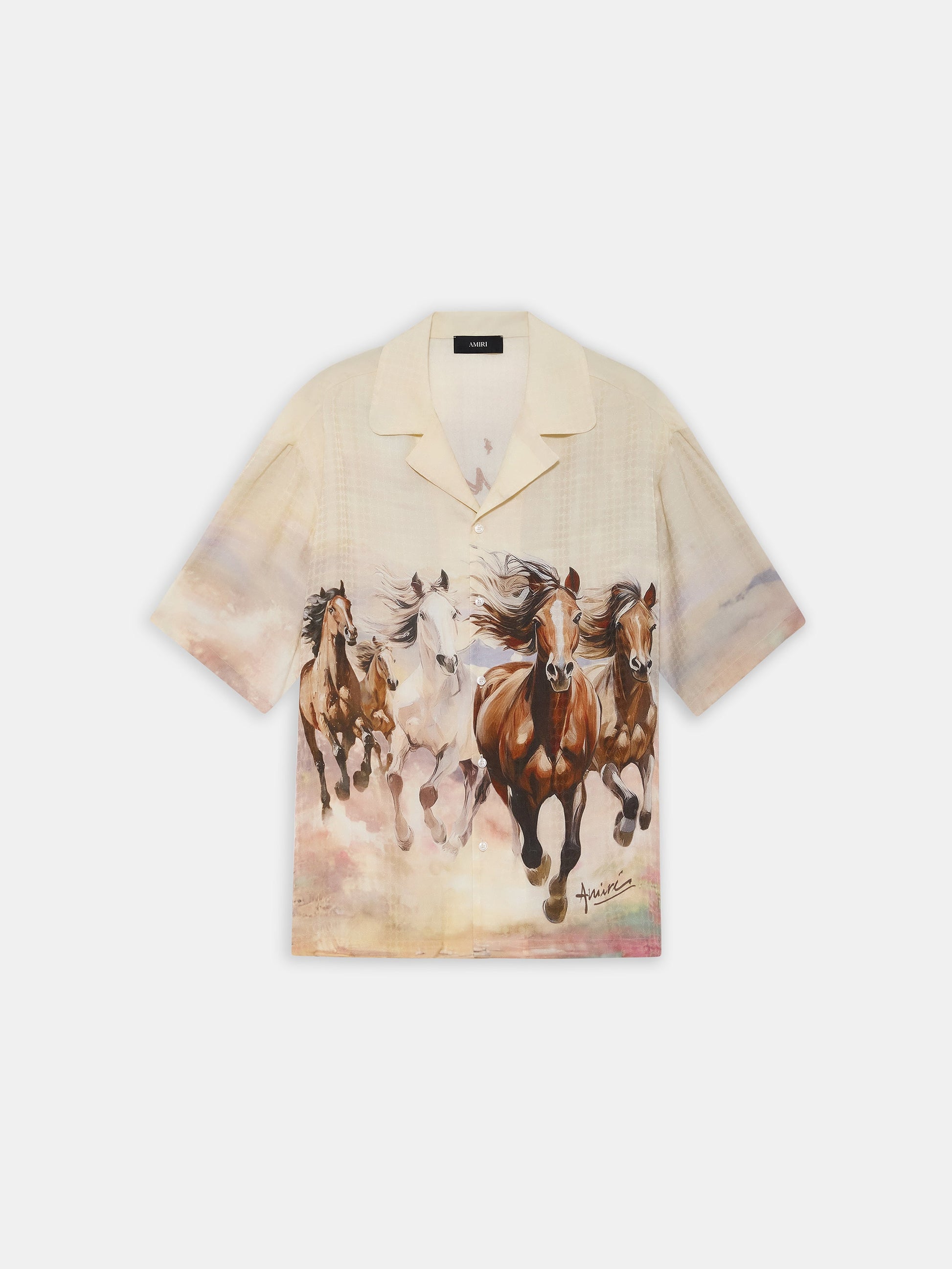 Horses Camp Shirt - Multi | Amiri Affordable