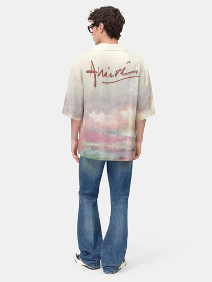Horses Camp Shirt - Multi | Amiri Affordable