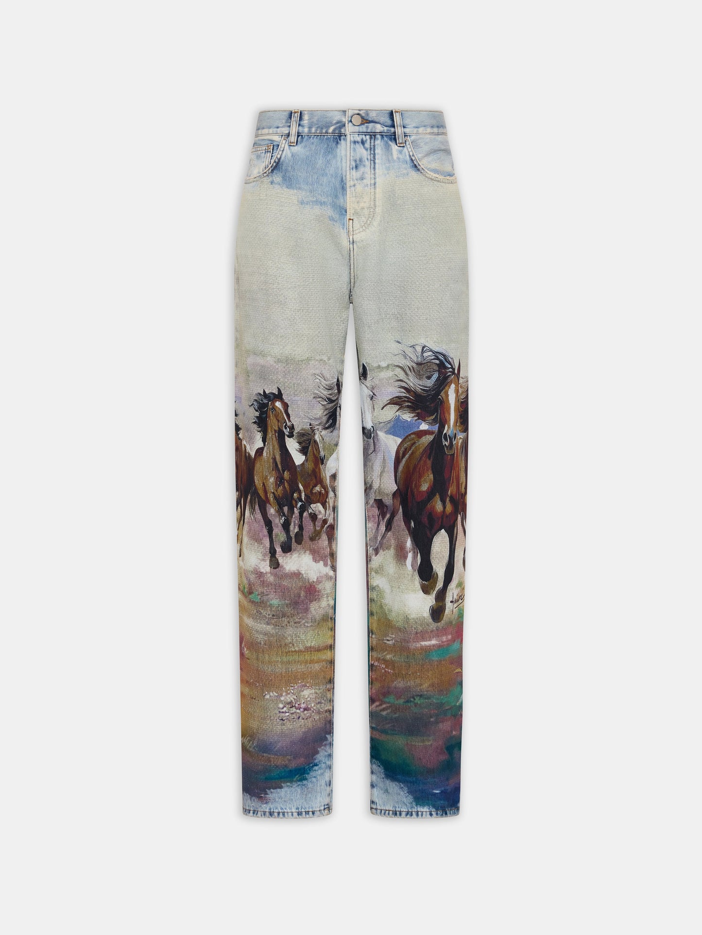 Horses Baggy Jean - Cloud Blue | Amiri Budget Friendly