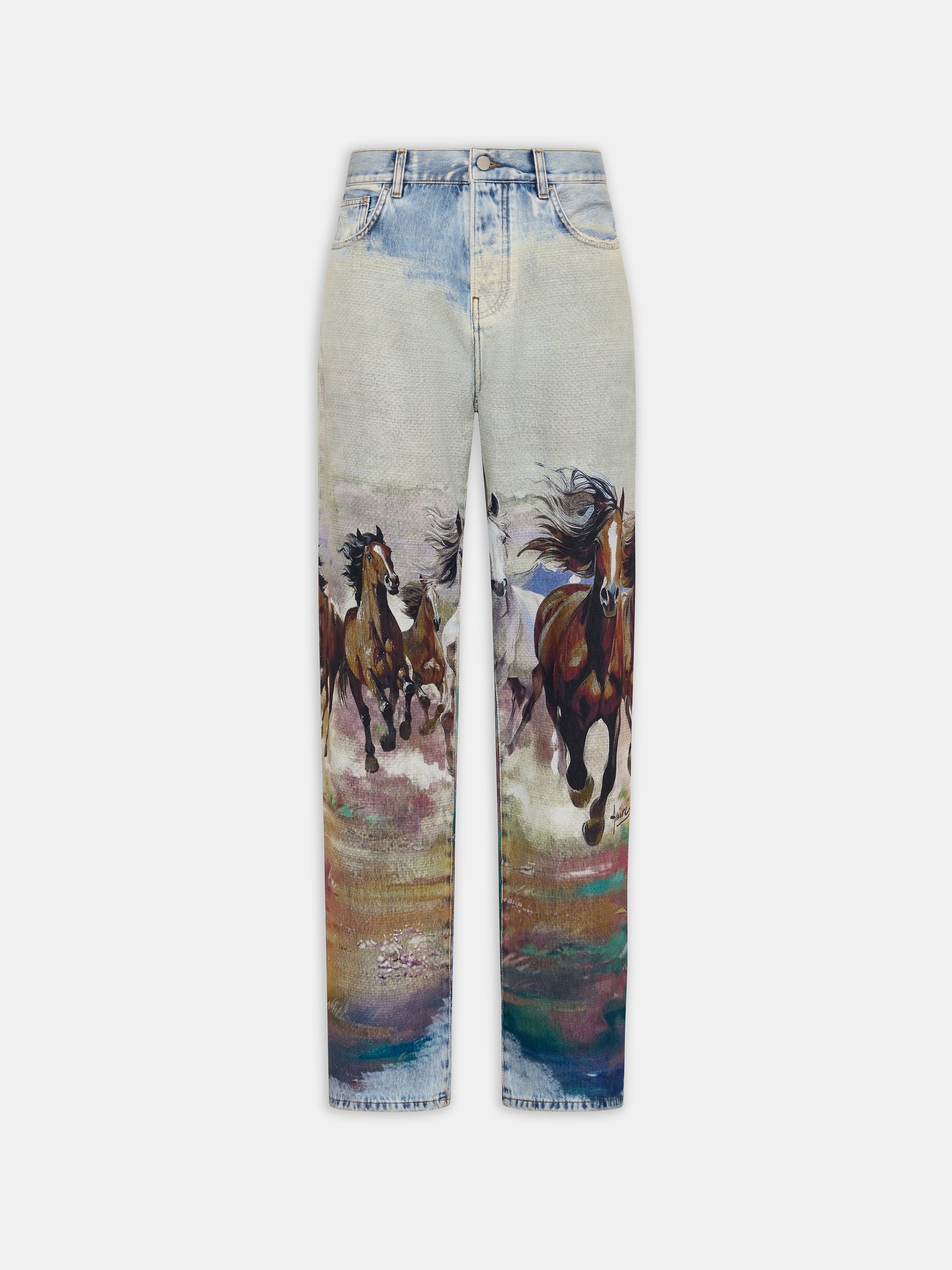 Horses Baggy Jean - Cloud Blue | Amiri Budget Friendly