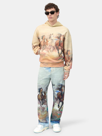 Horses Baggy Jean - Cloud Blue | Amiri Budget Friendly