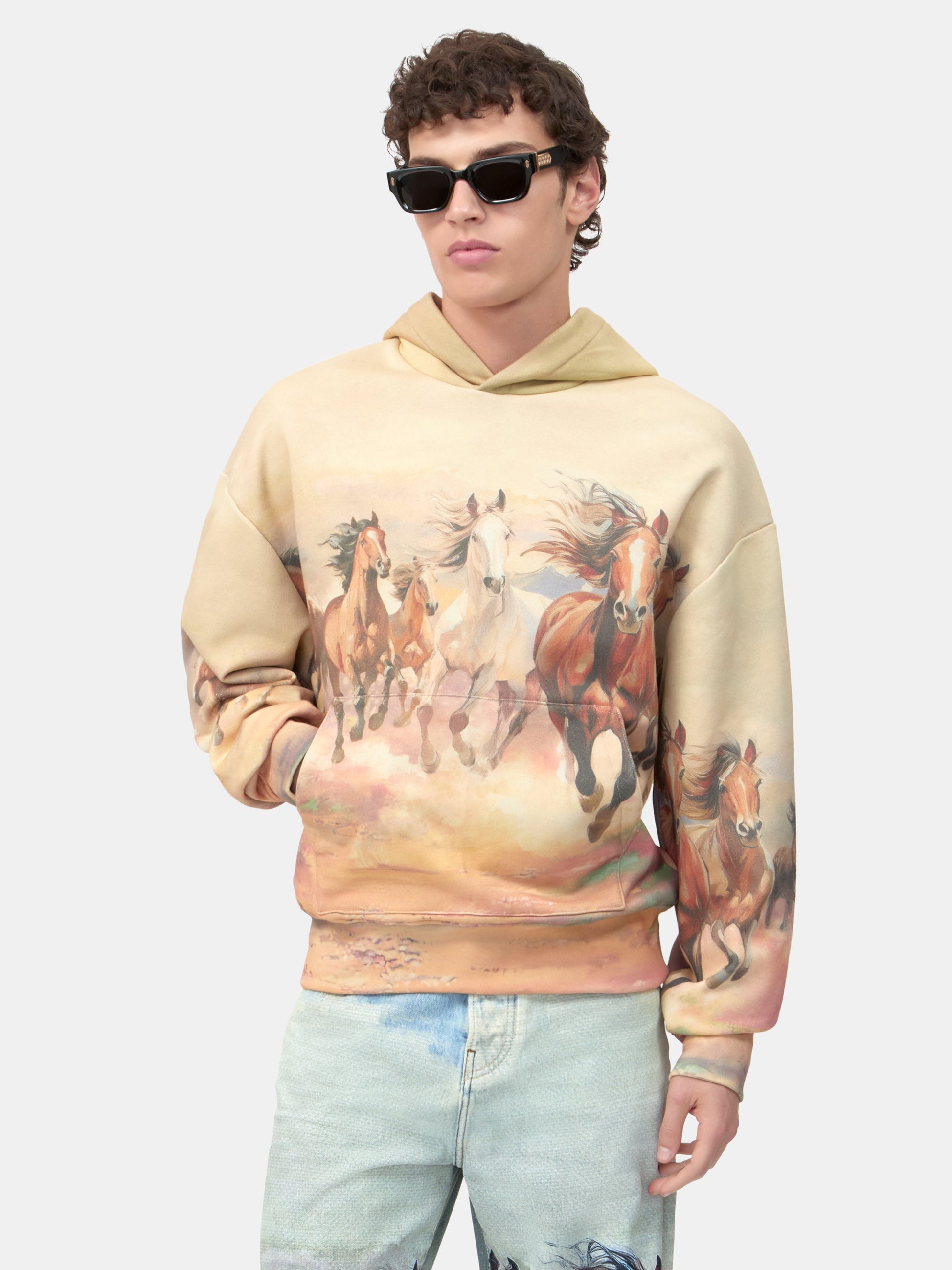 Horses Baggy Jean - Cloud Blue | Amiri Budget Friendly