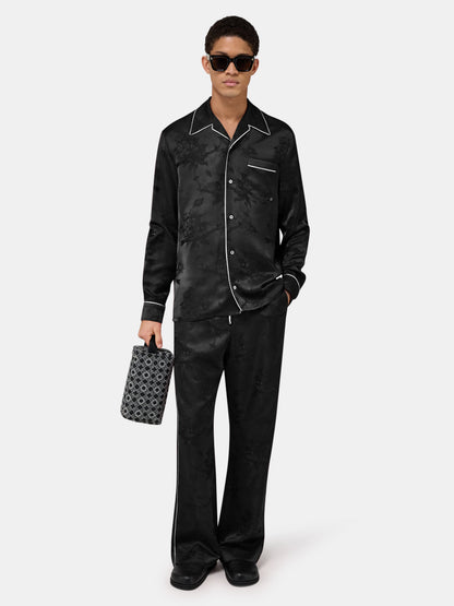 Floral Jacquard Pull On Pant - Black | Amiri Sale