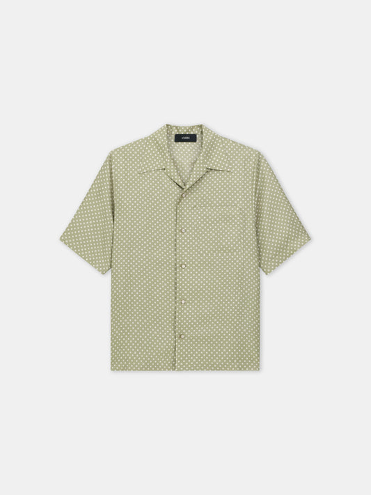 Polka Dot Camp Shirt - Green Tea | Amiri Online