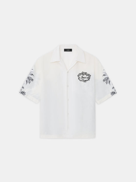 Chateau Sketch Camp Shirt - Ivory | Amiri Affordable