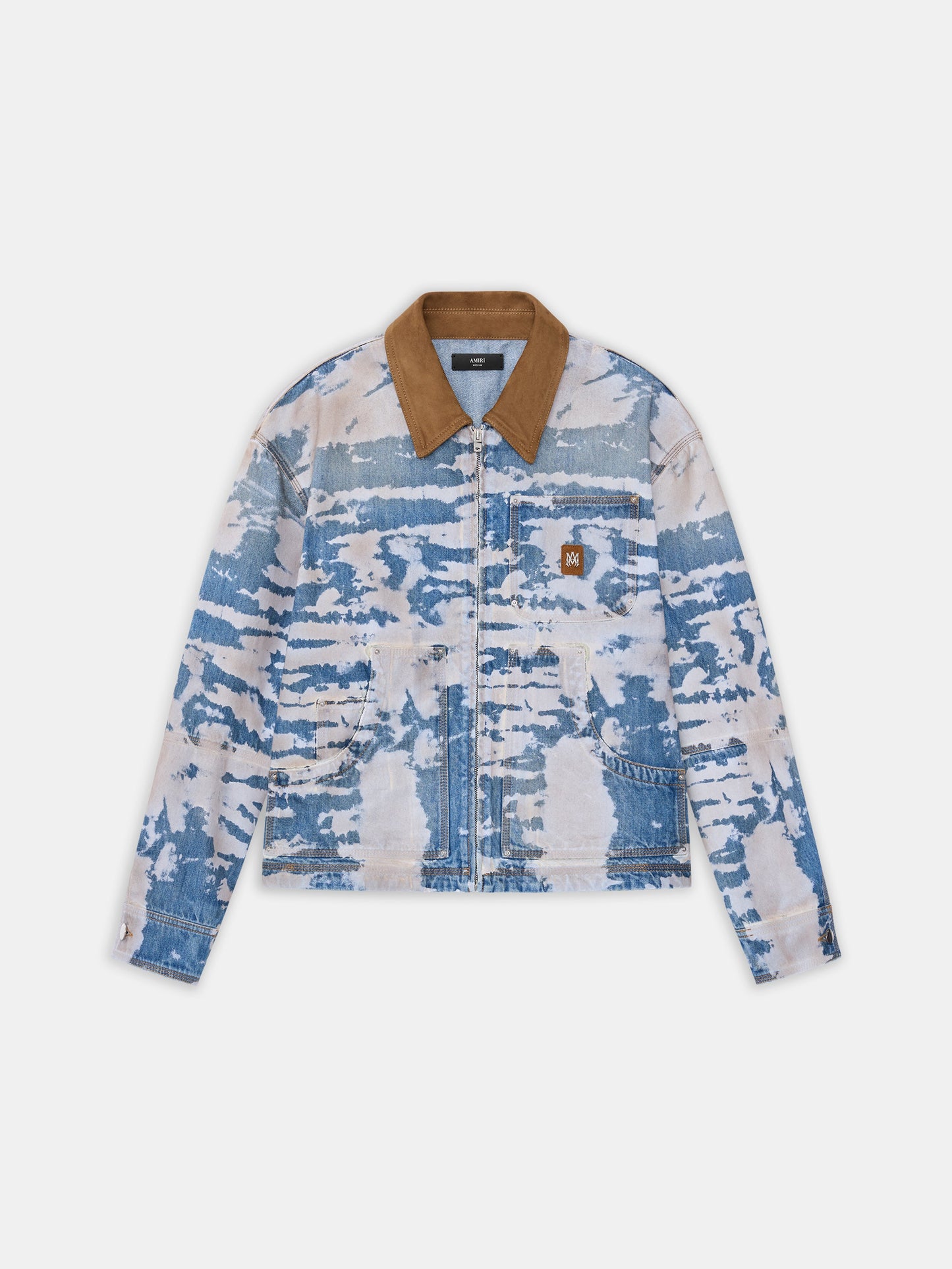 Bleached Work Jacket - Bleach Out | Amiri Special Offer