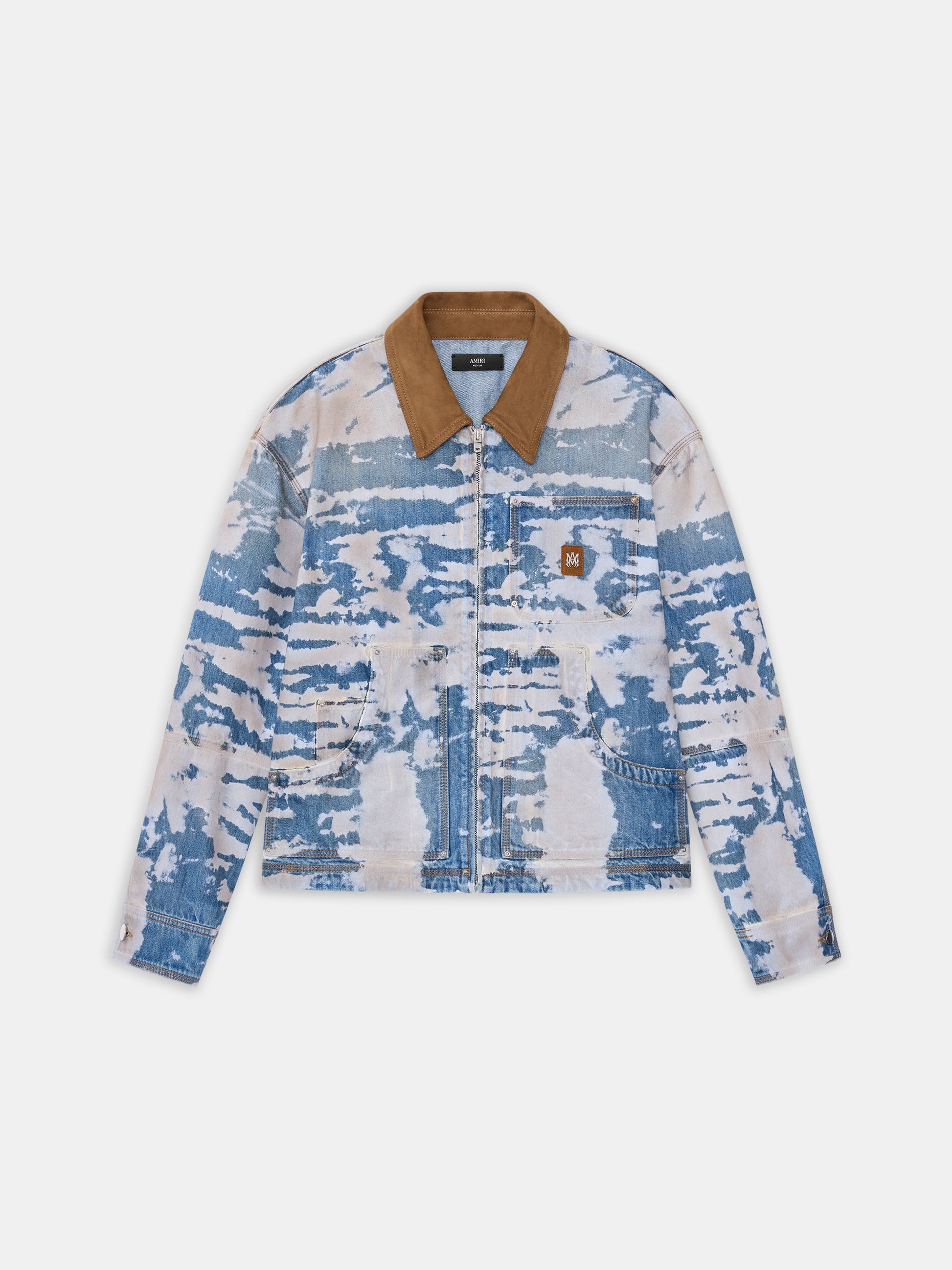 Bleached Work Jacket - Bleach Out | Amiri Special Offer