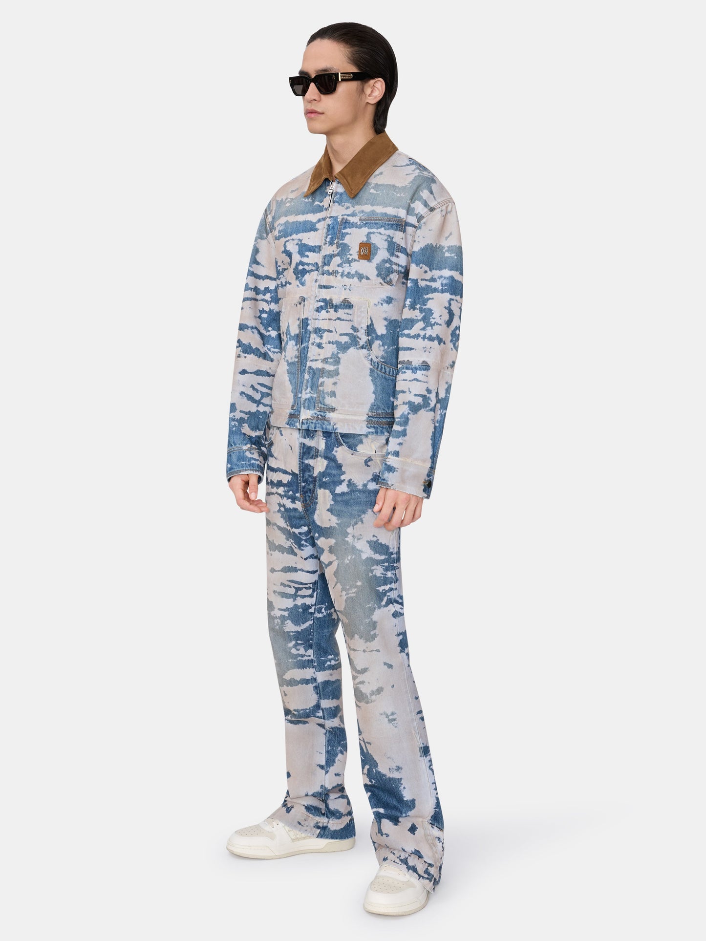 Bleached Work Jacket - Bleach Out | Amiri Special Offer