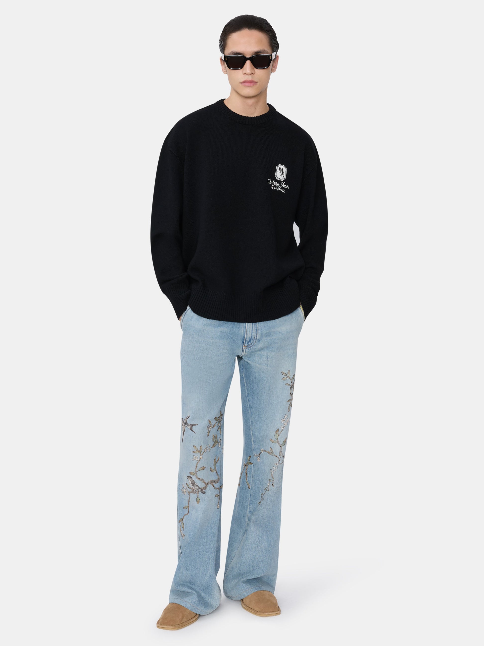 Ma Chateau Sweater - Black | Amiri Popular Choice