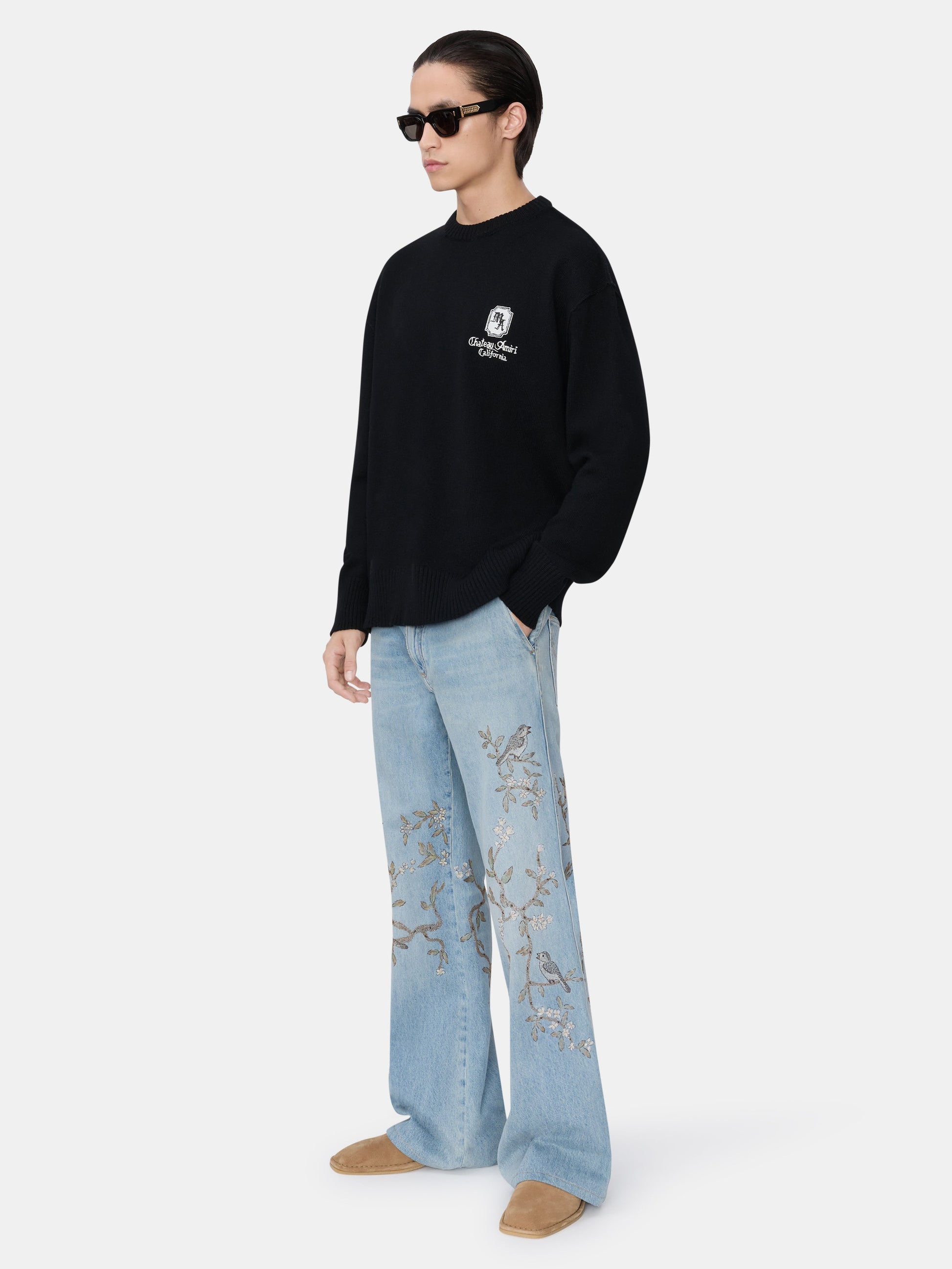 Ma Chateau Sweater - Black | Amiri Popular Choice