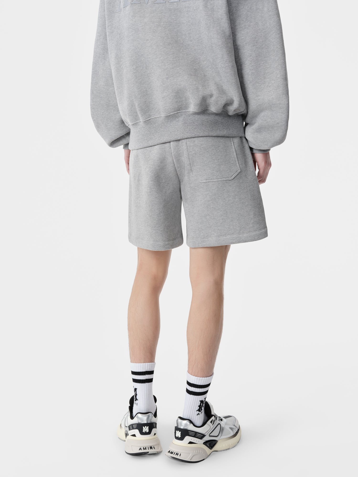 Amiri Embroidered Short - Grey | Amiri Special Offer