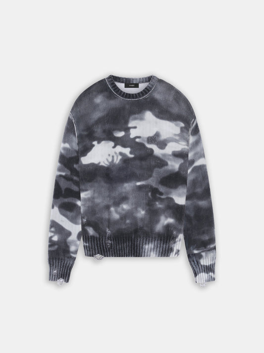 Camo Sweater - Grey | Amiri Popular Choice