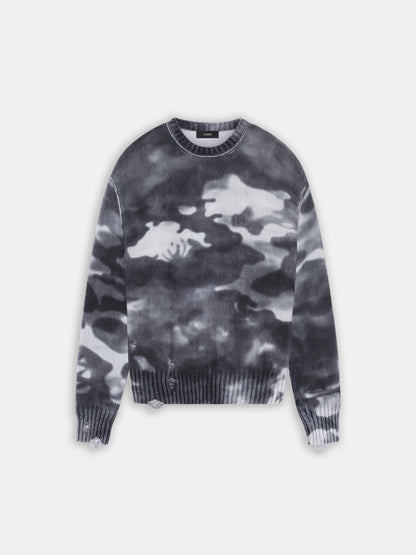 Camo Sweater - Grey | Amiri Popular Choice