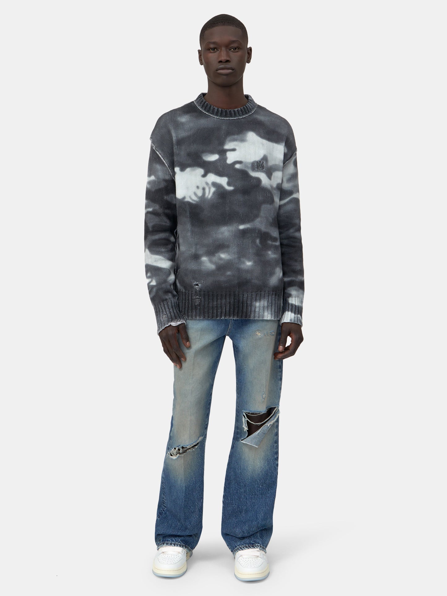 Camo Sweater - Grey | Amiri Popular Choice
