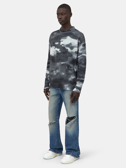 Camo Sweater - Grey | Amiri Popular Choice